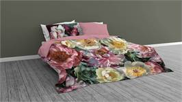 Snoozing Flower Garden housse de couette en flanelle