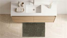 Heckettlane Fergana tapis de bain