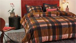 Beddinghouse Joss housse de couette en flanelle ocre