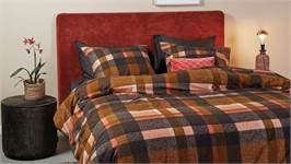 Beddinghouse Joss housse de couette en flanelle ocre