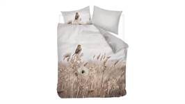 Snoozing Pavot Blanc housse de couette