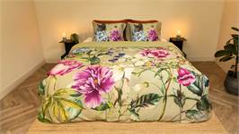 Snoozing Verdure Fleurie housse de couette