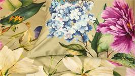 Snoozing Verdure Fleurie housse de couette