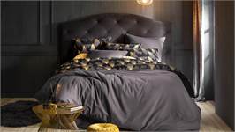 De Witte Lietaer Eve housse de couette en flanelle ocre