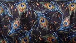 De Witte Lietaer Paon housse de couette jaune curry