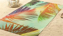 Good Morning Palmiers serviette de plage