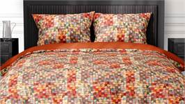 Satin d'Or Mosaic housse de couette