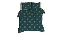 Romanette Flocons housse de couette en flanelle