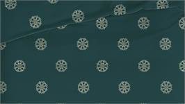 Romanette Flocons housse de couette en flanelle