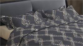 Romanette Vail housse de couette en flanelle