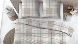 Snoozing Eveline housse de couette en flanelle
