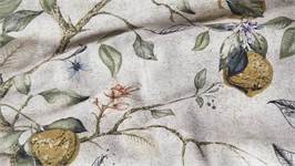 At Home Citronnier housse de couette en flanelle