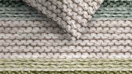 Ambiante Maille Cosy housse de couette en flanelle