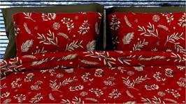 Romanette Lizollo housse de couette en flanelle