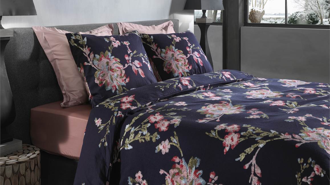 Heckettlane Daisy housse de couette en flanelle