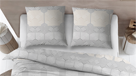 Snoozing Fabienne housse de couette en flanelle