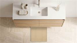 Heckettlane Vellutato tapis de bain