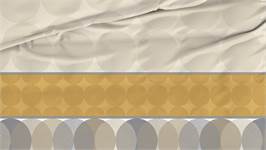 Satin d’Or Cercles housse de couette