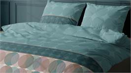 Satin d’Or Cercles housse de couette