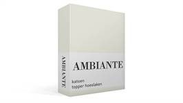 Ambiante Cotton Uni drap-housse surmatelas coton 57 fils