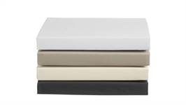 Ambiante Cotton Uni drap-housse surmatelas coton 57 fils