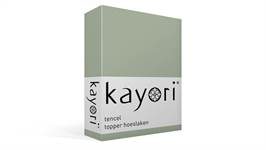 Kayori Kiyo drap-housse surmatelas Tencel