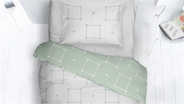 Snoozing Gemma housse de couette en flanelle