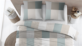 Snoozing Greet housse de couette en flanelle
