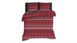 Romanette Noelle housse de couette en flanelle