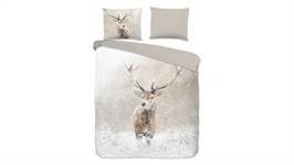 Good Morning Snowydeer housse de couette en flanelle