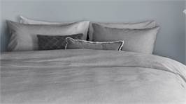 Snoozing Flanel Uni housse de couette en flanelle