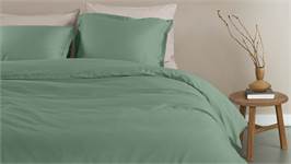 Snoozing Satin Uni housse de couette