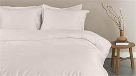 Snoozing Satin Uni housse de couette