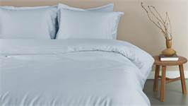 Snoozing Satin Uni housse de couette