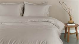 Snoozing Satin Uni housse de couette