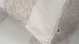 Zohome Tratti di Satinado housse de couette