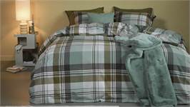 Beddinghouse Vernon housse de couette en flanelle