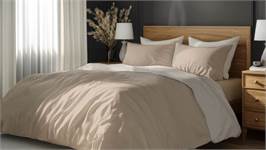 Satin d’Or Reverso housse de couette