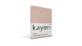 Kayori Kai taies d’oreiller coton 57 fils (lot de 2)