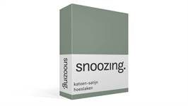 Snoozing drap-housse satin