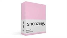 Snoozing drap-housse velours