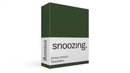 Snoozing drap-housse jersey stretch