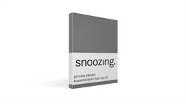 Snoozing taies d’oreiller percale (lot de 2)