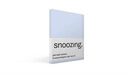 Snoozing taies d’oreiller percale (lot de 2)