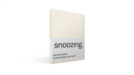 Snoozing taies d’oreiller percale (lot de 2)