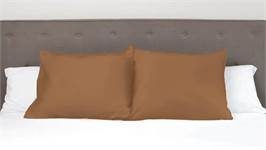 Snoozing taies d'oreiller satin (lot de 2)