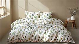 Zohome Amara housse de couette en flanelle