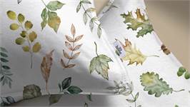 Zohome Amara housse de couette en flanelle