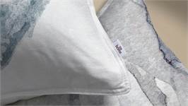 Zohome Frostine housse de couette en flanelle