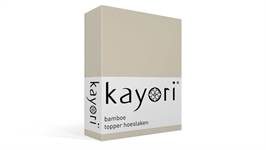 Kayori Simba drap-housse surmatelas bambou